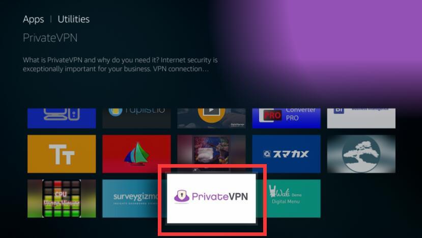 PrivateVPN for FireStick